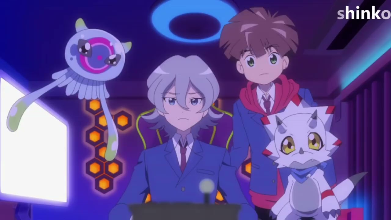 Digimon Ghost Game [AMV] - Darling - Kiyoshiro & Jellymon