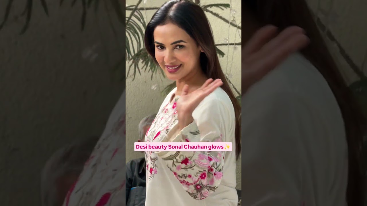 Индийская красавица Сонал Чаухан сияет ✨..#SonalChauhan #trending #bollywood #traditional #foryou