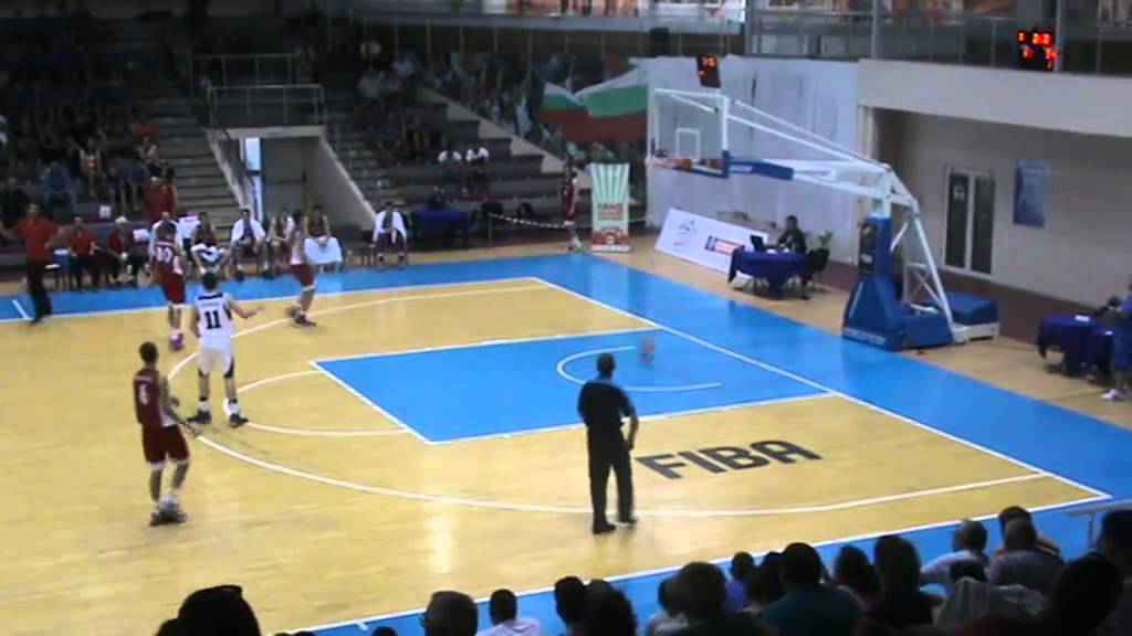 Dimitar Chakarov Full Court Shot, Bulgaria U16 - Scotland U16, 07.08.2015