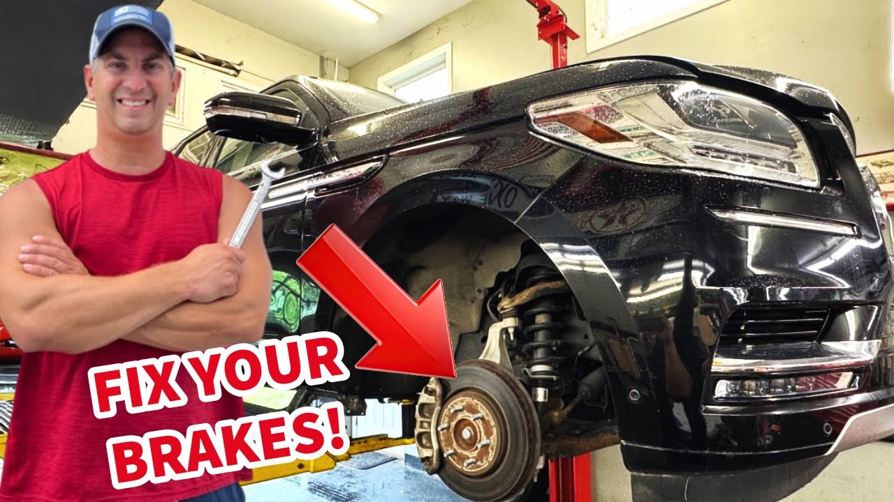 How To Replace 2010-2021 Lincoln Navigator Front Brakes (SAVE MONEY!)