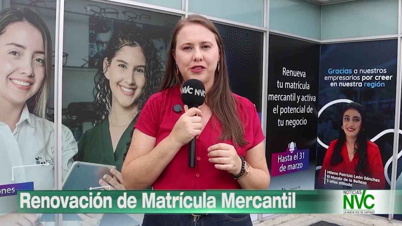Renovación de matrícula mercantil Mercantil