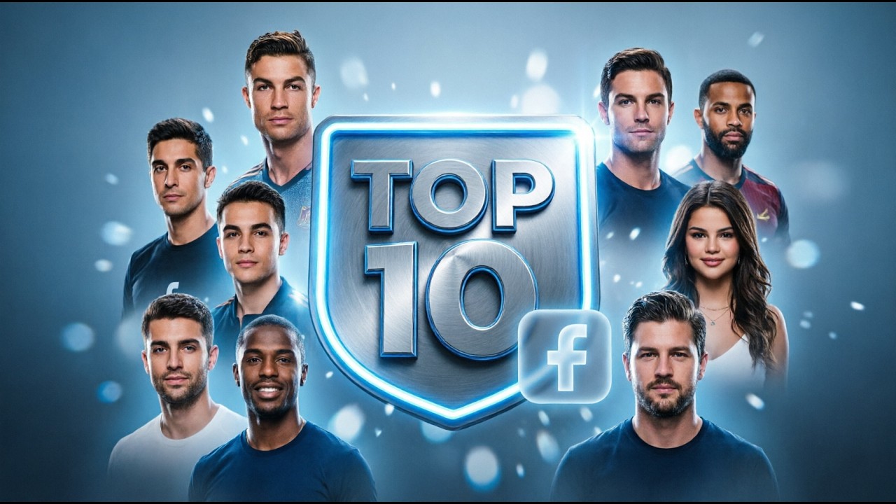 Top 10 most-followed Facebook account in the world #quiz  #quizchallenge @brainbustertrends