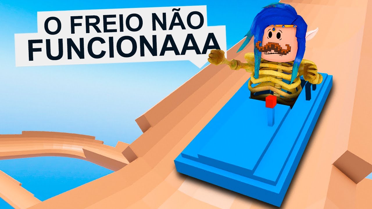 ESCORREGUE DIVERTIDO pra SUA MORTE ROBLOX