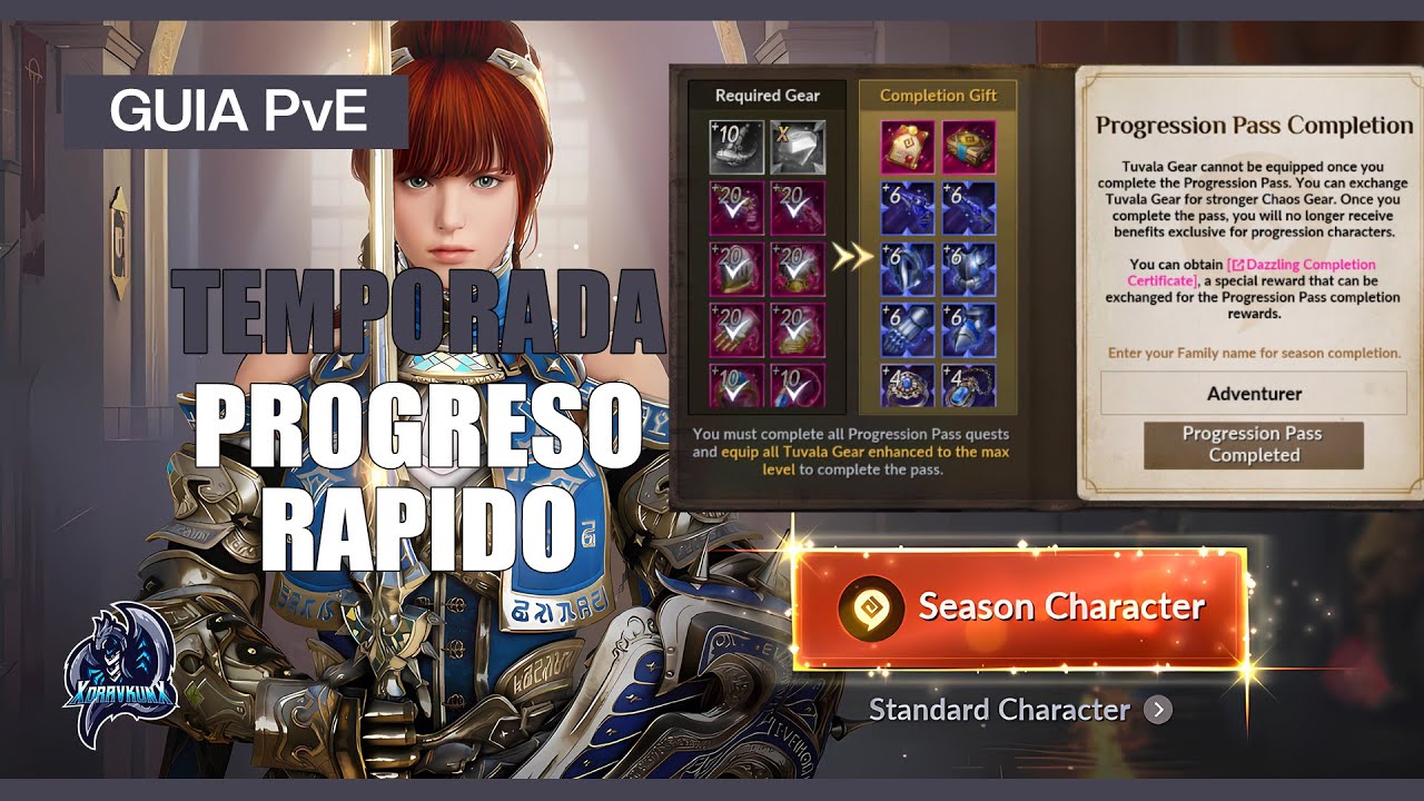 GUÍA DE PROGRESIÓN RÁPIDA PERSONAJE DE TEMPORADA I GUÍA BDM l Black Desert Mobile