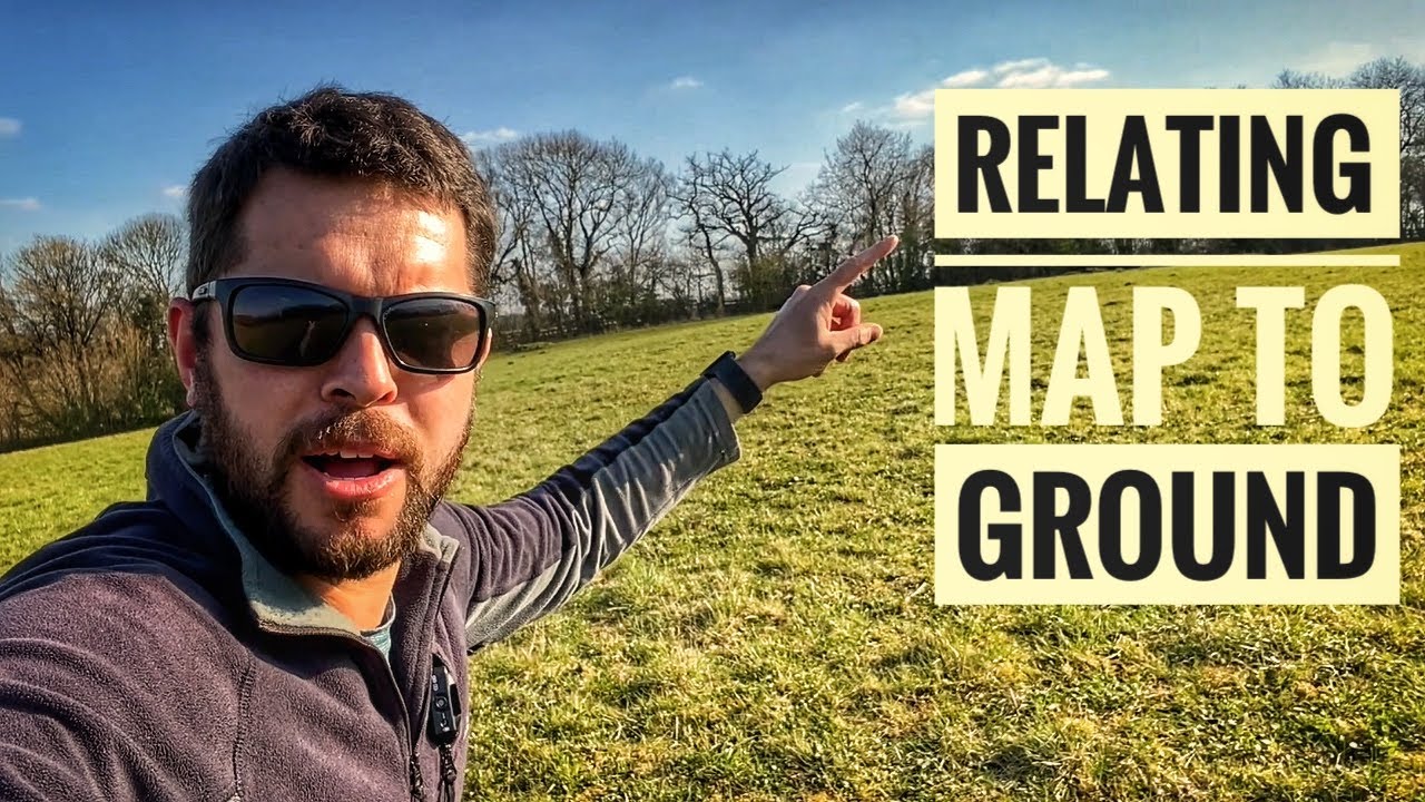 LAND NAVIGATION Training Exercise For You | Relating Map To Ground