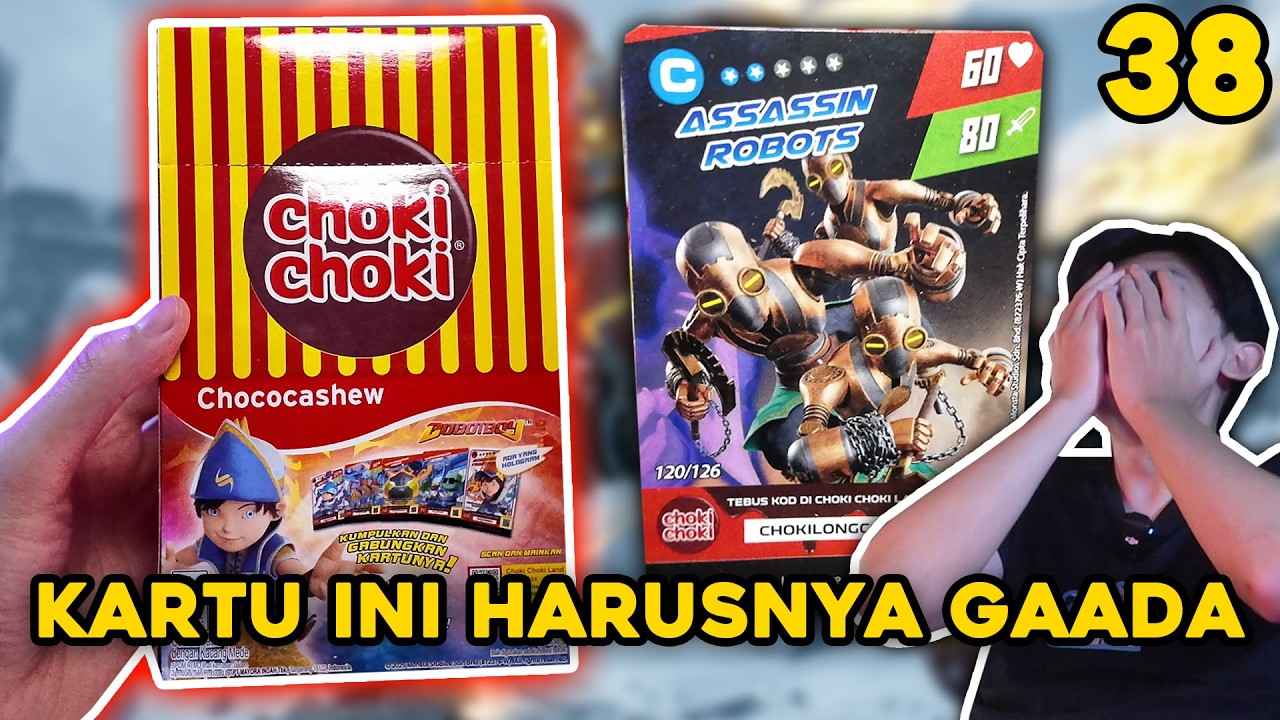 KARTU INI HARUSSNYA GAPERNAH ADA! CHOKI CHOKI BOBOIBOY KARTU MONSTA GALAXY CARD PART 38
