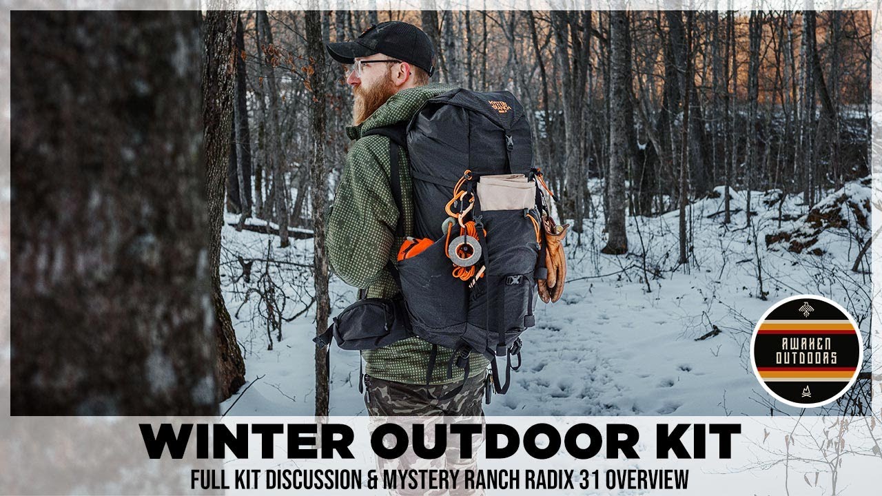 Winter Camping Kit • Mystery Ranch Radix 31 Backpack