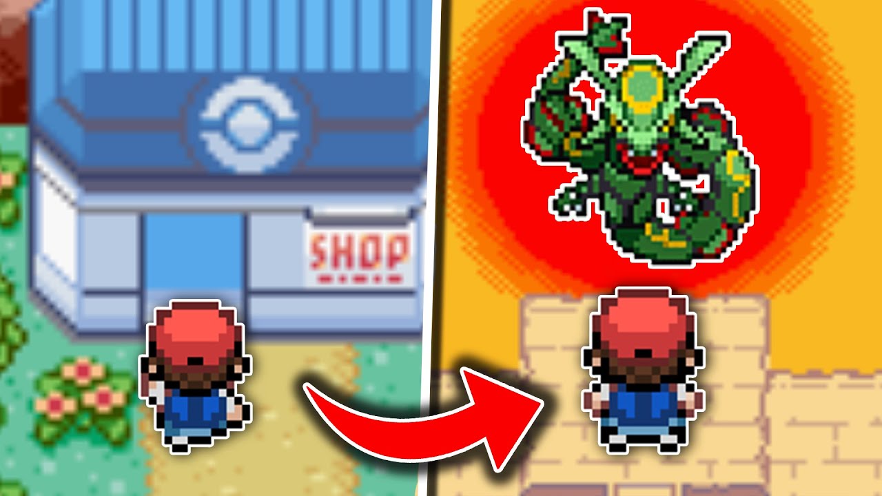 Pok&eacute;mon ESMERALDA pero el MAPA es ALEATORIO