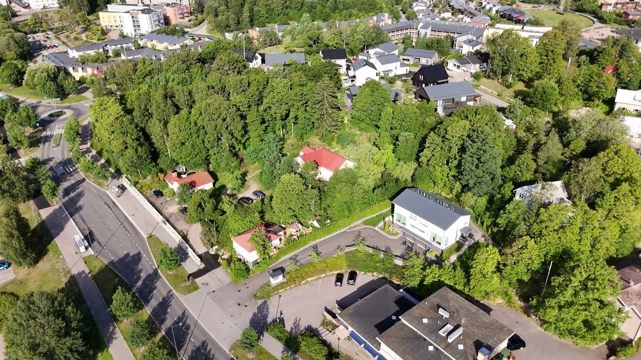 4K UHD Aerial View of Kauklahti (Finland) - July 25th 2024