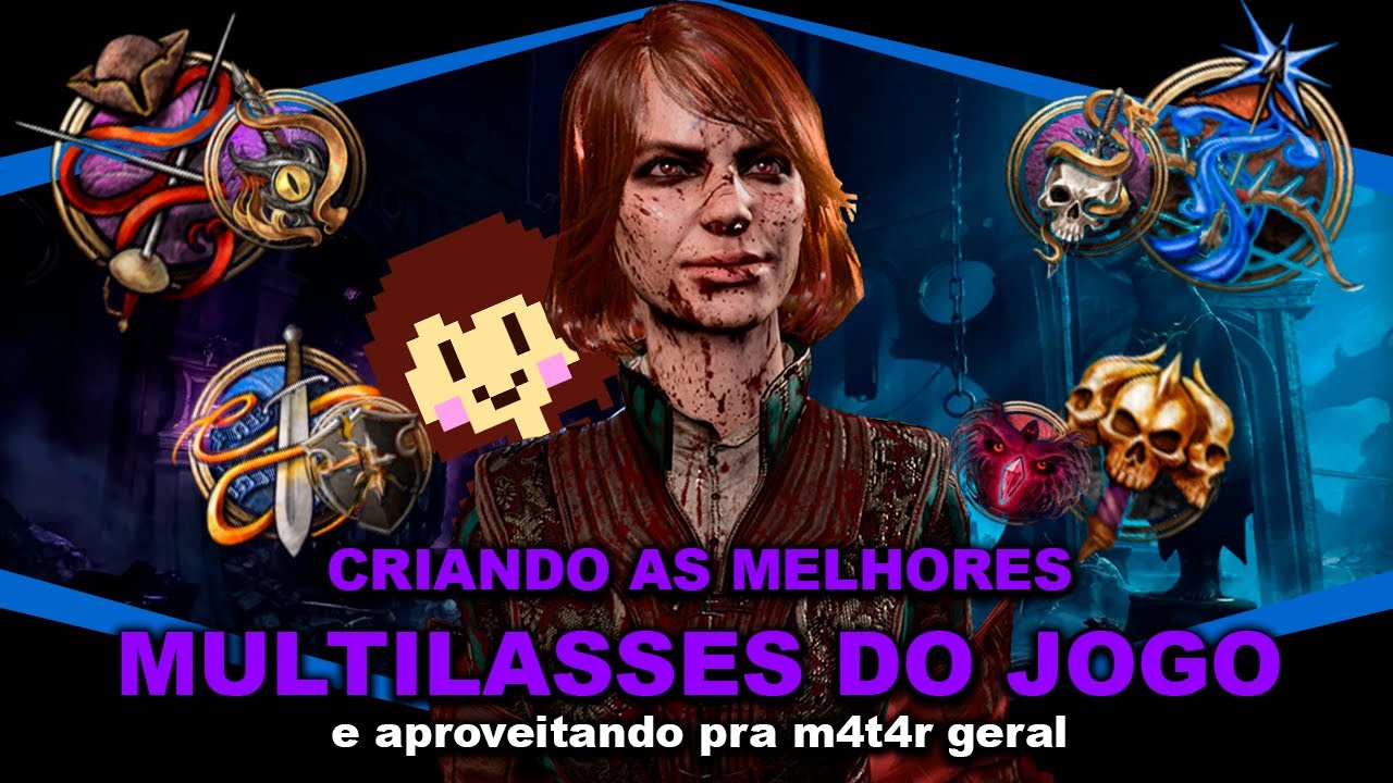 Criando as MELHORES MULTICLASSES DO BALDURS GATE III... e aproveitando pra m4t4r geral