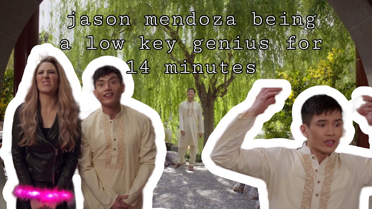 jason mendoza being a low key genius for 13 minutes and 27 seconds