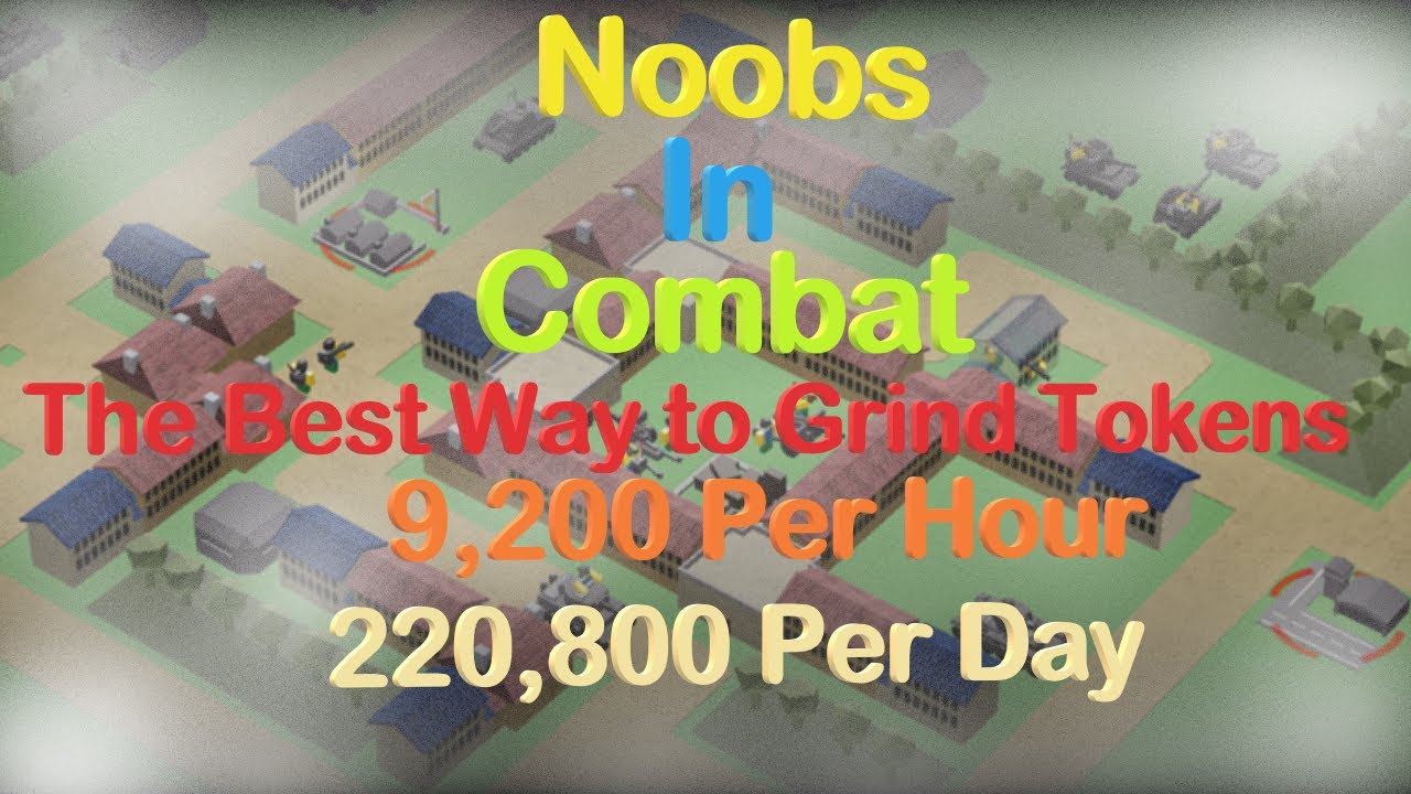 The Best Way to grind Tokens in Noobs in Combat (Roblox)