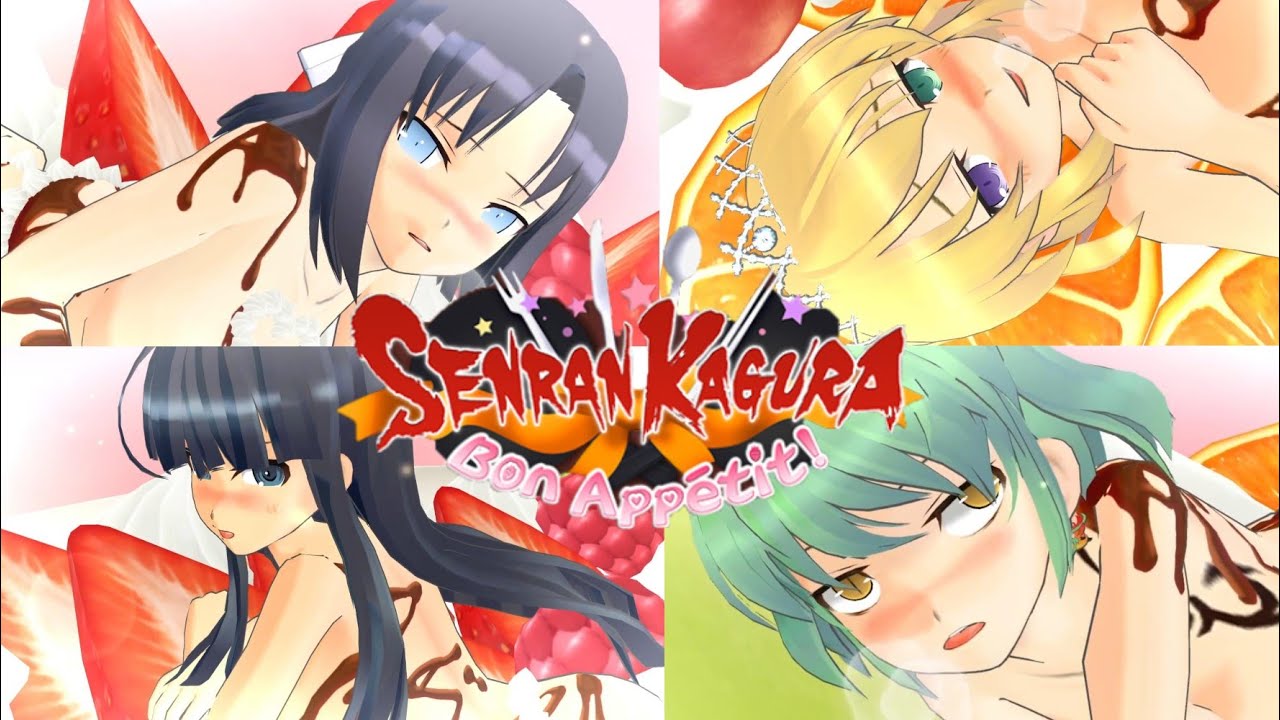 Senran Kagura Bon Appetit - Dessert Platters