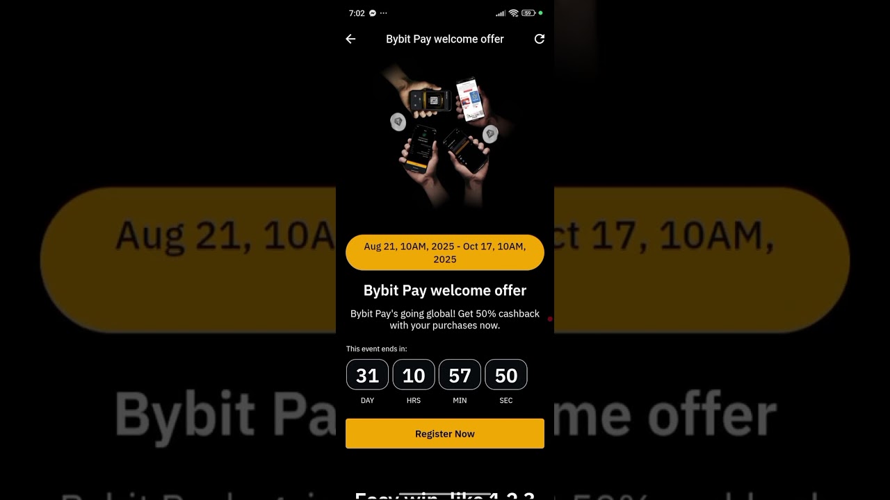Bybit pay welcome offer কিভাবে join hobo