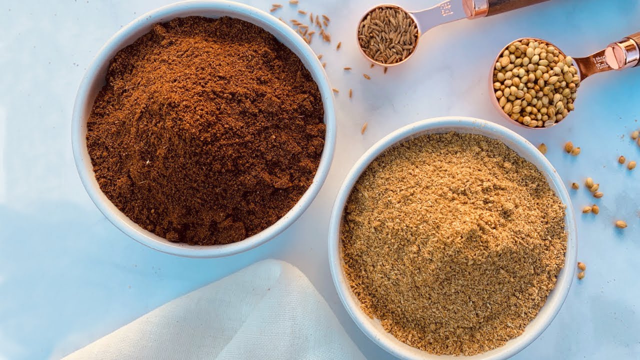 Roasted Cumin and Coriander Powder | Bhuna Zeera Powder | Dhaniya Powder