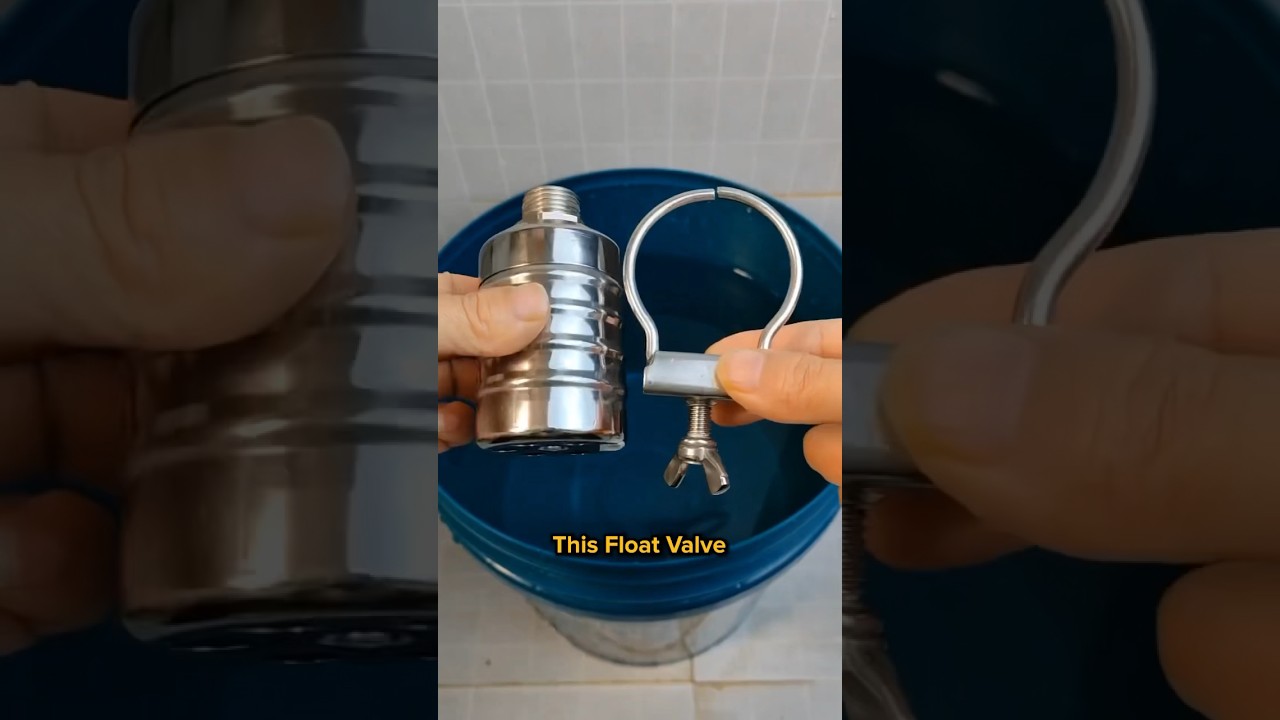 Get this Float Valve to keep your water at the perfect level🔥🛠️ #tools #besttools