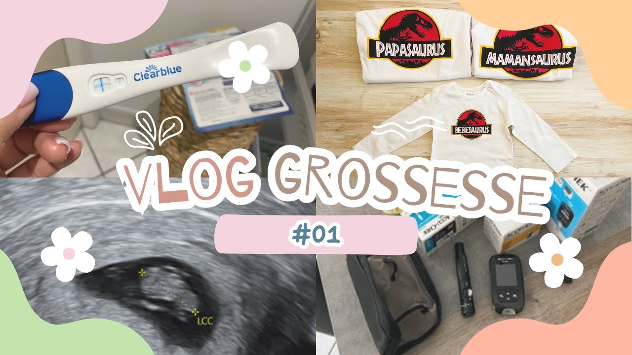 VLOG GROSSESSE | Découverte, symptômes et diabète gestationnel 🍼 👶🏻