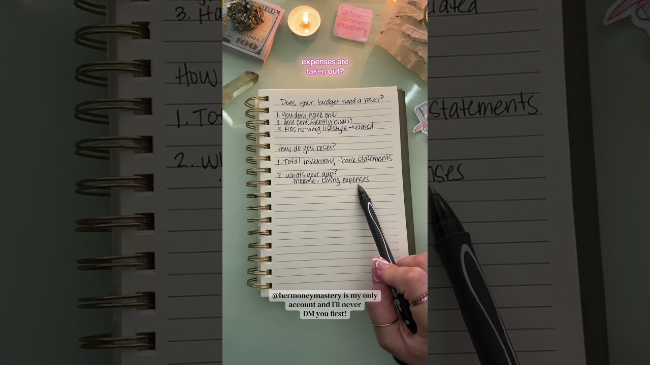 Reset your money plan so you can actually hit your goals instead of just wishing for them to