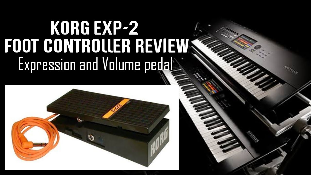 Обзор педали экспрессии Foot Controller Korg Exp-2 Keyboard Synthesis