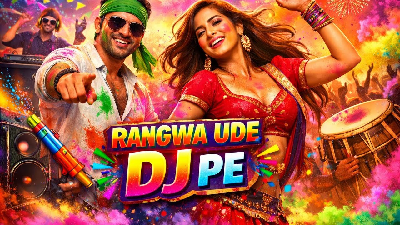 Rangwa ude Dj pe || Dj Bhojpuri Holi Song || GyanMuzic 2026