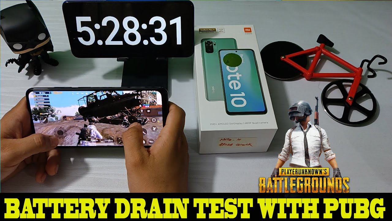 Redmi note 10 battery drain test
