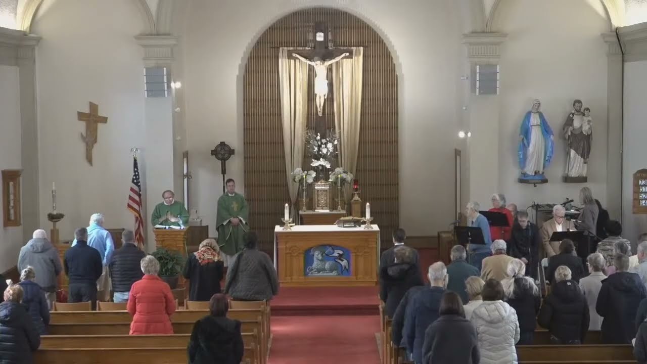 Sunday Mass at 11:00am February 15, 2026