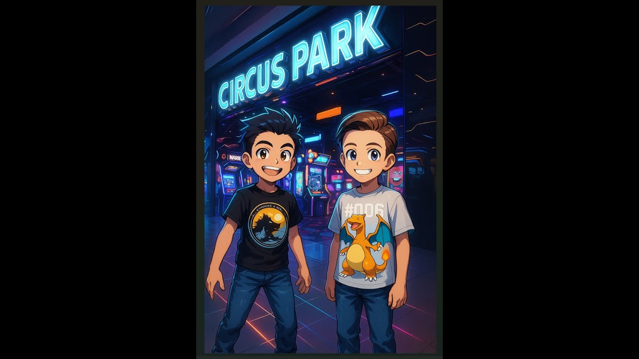🎪 Circus Park con Ax y Eli | Juegos mecánicos y diversión para niños