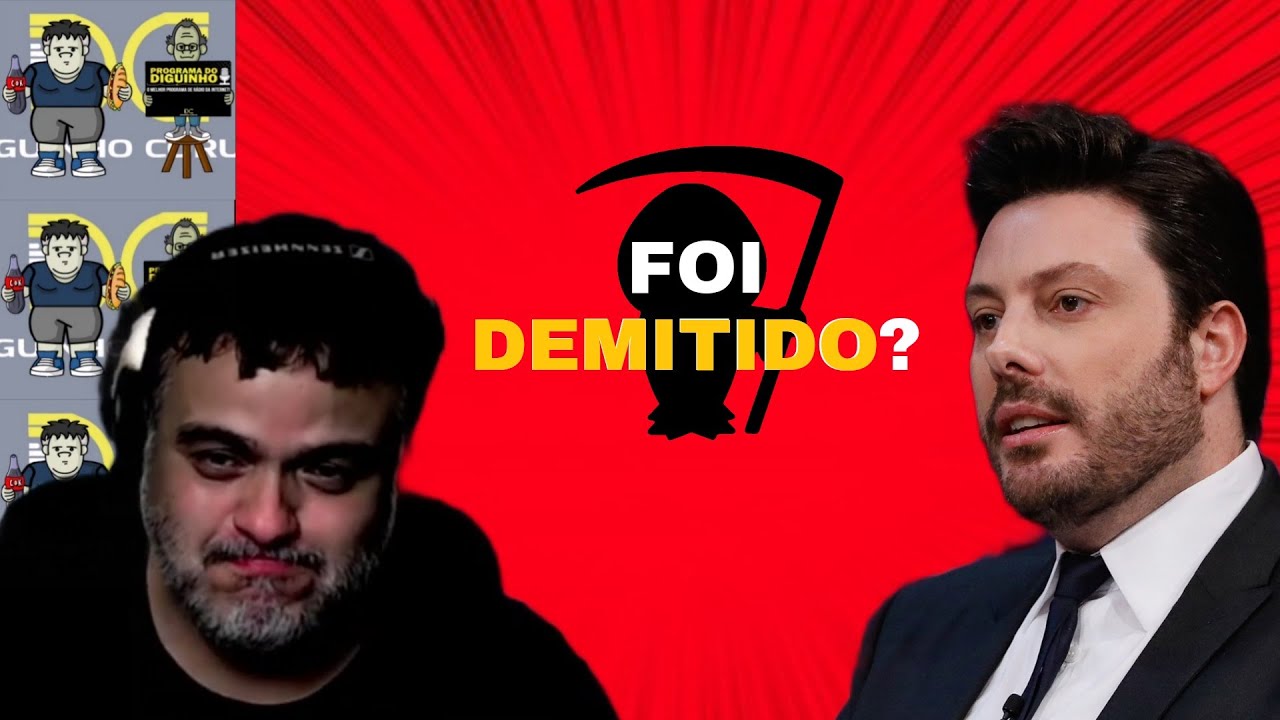 DANILO GENTILI SE REUNE COM DIRETORES PARA DECIDIR O FUTURO DO DIGUINHO.