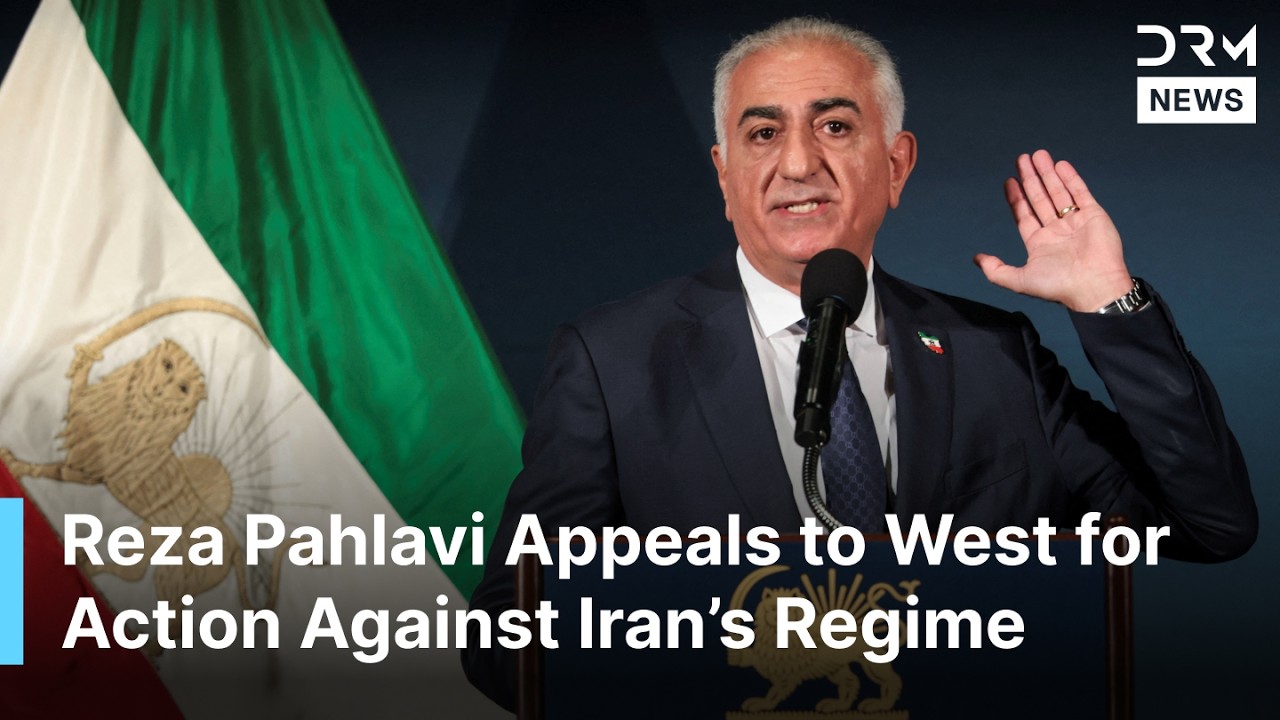 Reza Pahlavi Says Iran Regime Near Collapse, Urges West to Strike IRGC Repression | AC1G