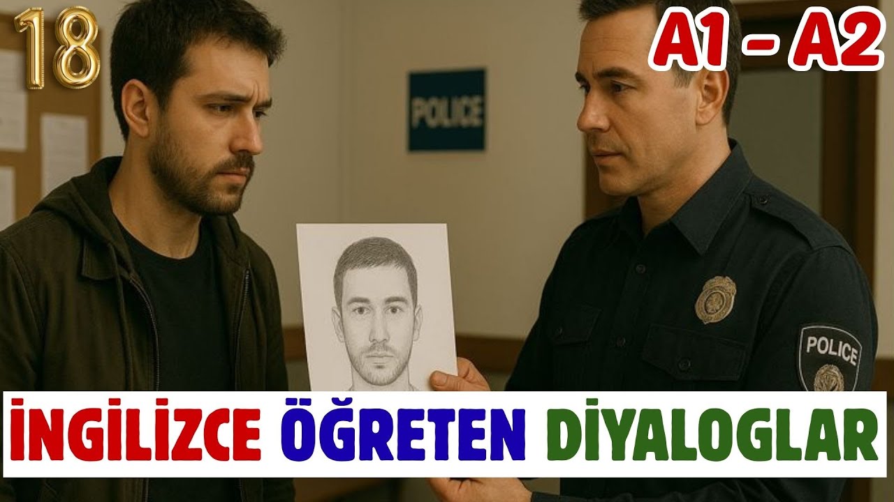 A1-A2 GÜNLÜK İNGİLİZCE DİYALOGLAR #18 | Gerçek Hayattan İngilizce Konuşmalar/KOLAY ve YAVAŞ
