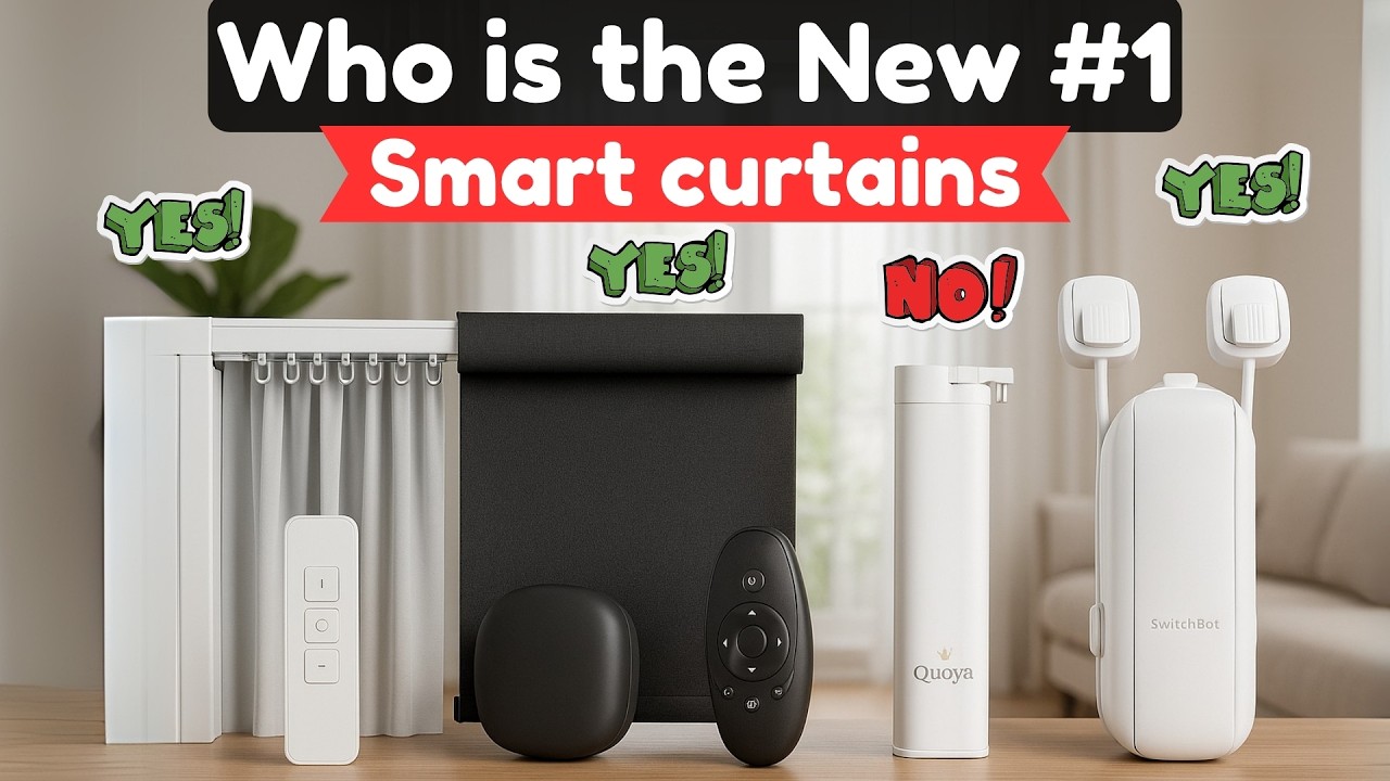 5 Best Smart Curtains 2025 – Works with Alexa, Google & More!