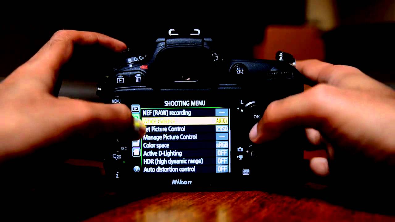 Nikon D7100 Tutorial. How to Tutorial Menu Set Up Guide Part 1