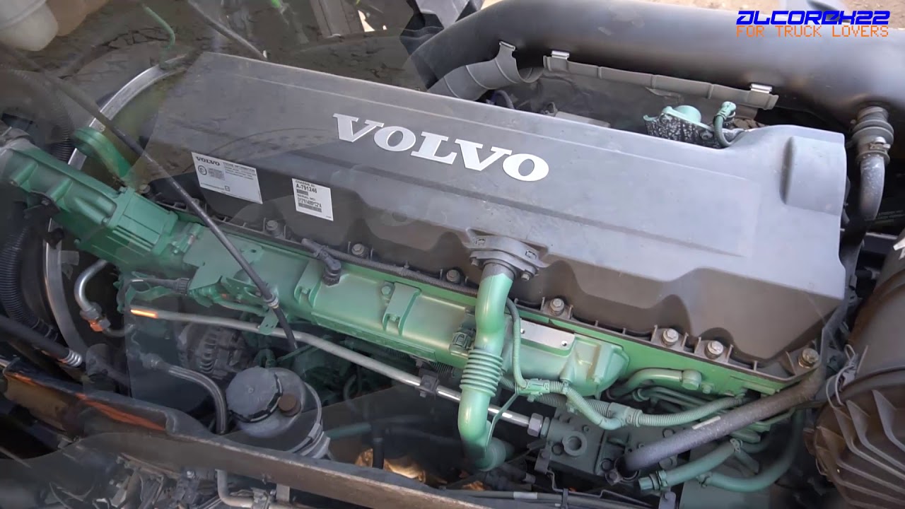 Volvo D13C Euro5/EEV Engine View