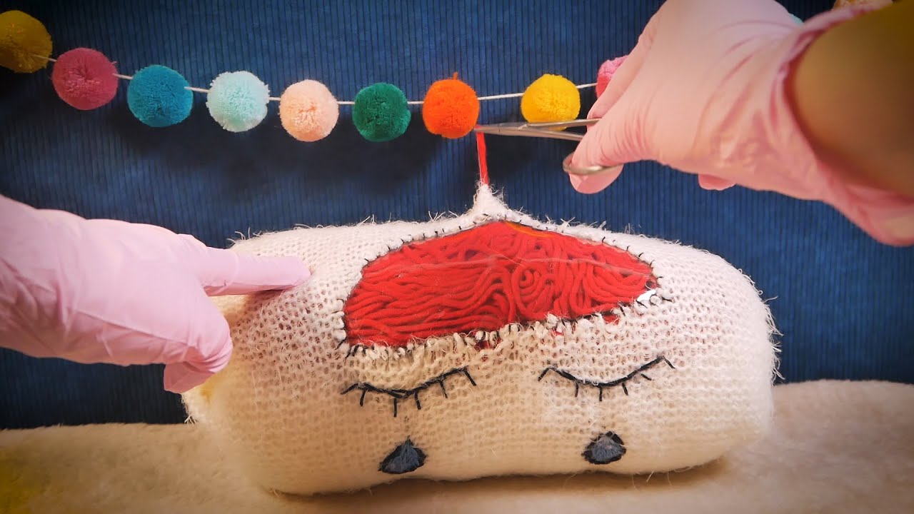 🧠생각이 많을 땐 뇌를 꺼내요💆｜뇌 꺼내기 상황극｜두피 팅글 ASMR