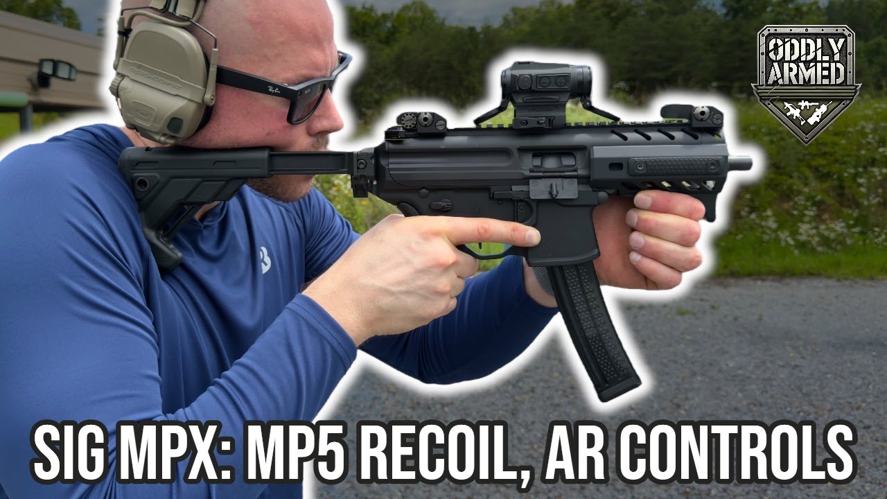 Sig Sauer MPX K: отдача MP5, управление AR
