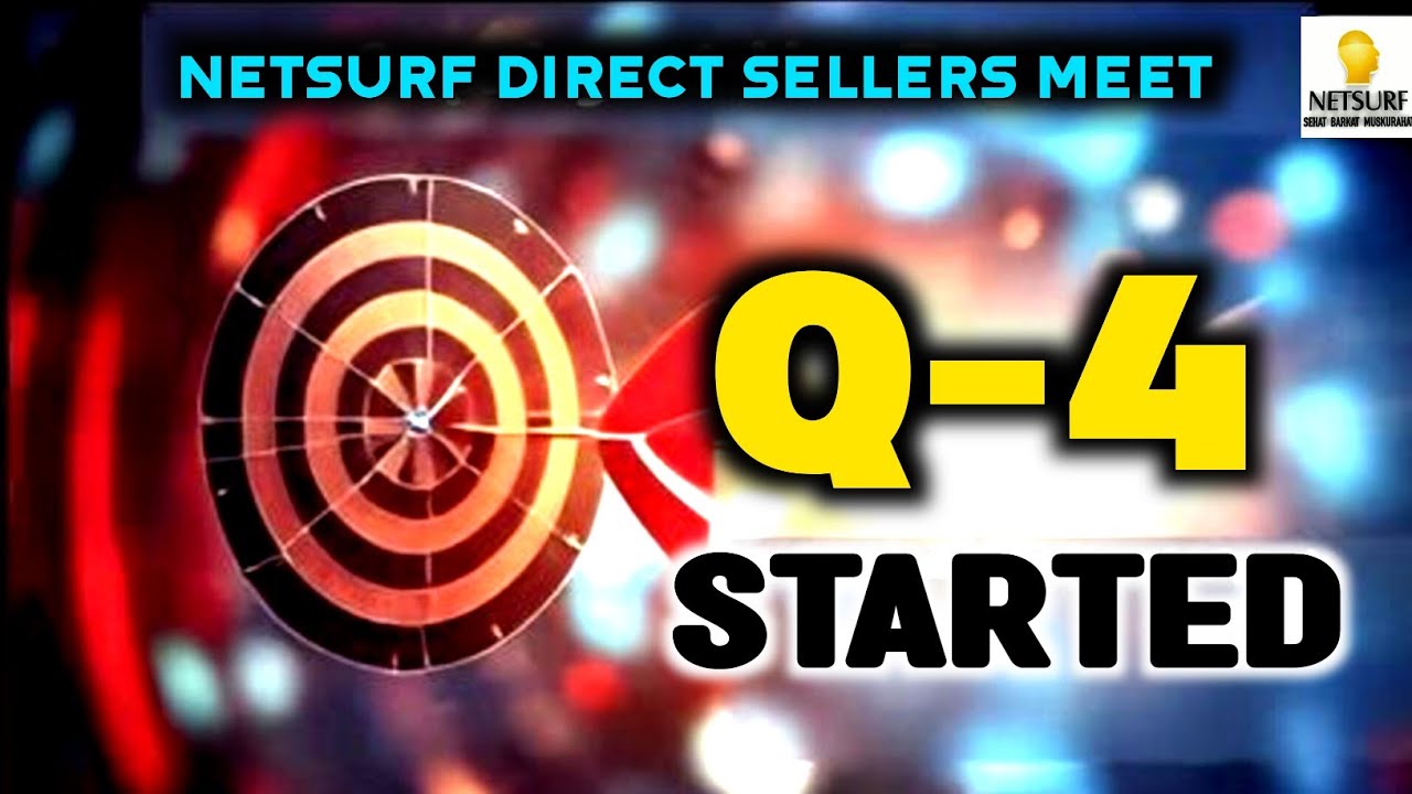 Netsurf Direct Seller&rsquo;s Meet 2026 LIVE QUARTER 4th Beginning