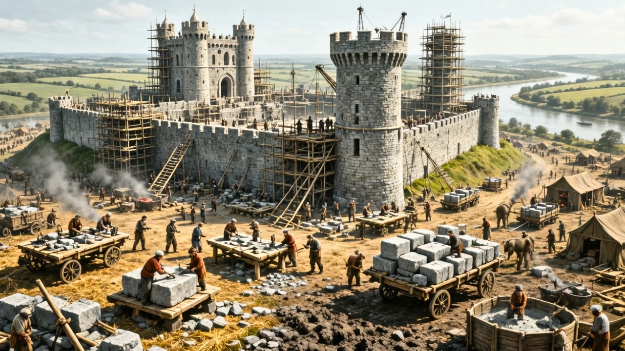 How Was Windsor Castle Built: Surviving 900 Years of War and Fire