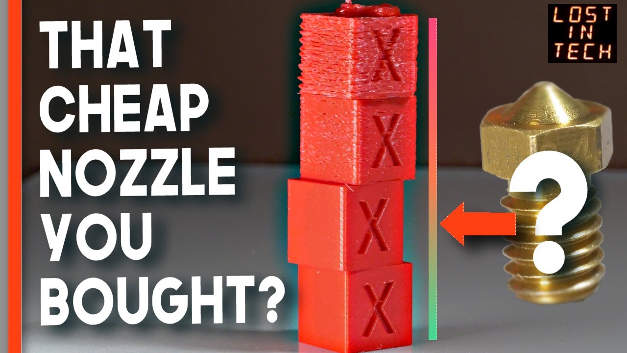 The Print Tests: Cheap 3D Printer Nozzles. Can *YOU* tell?