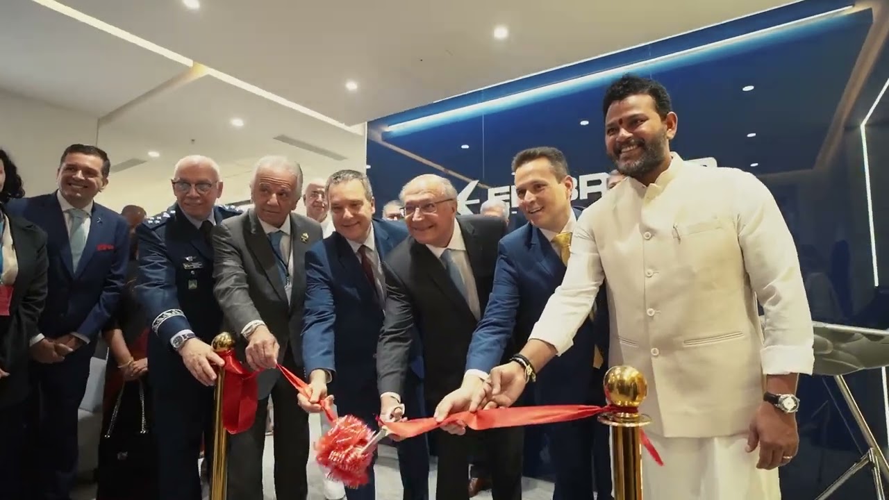Inauguration of Embraer new office in New Delhi