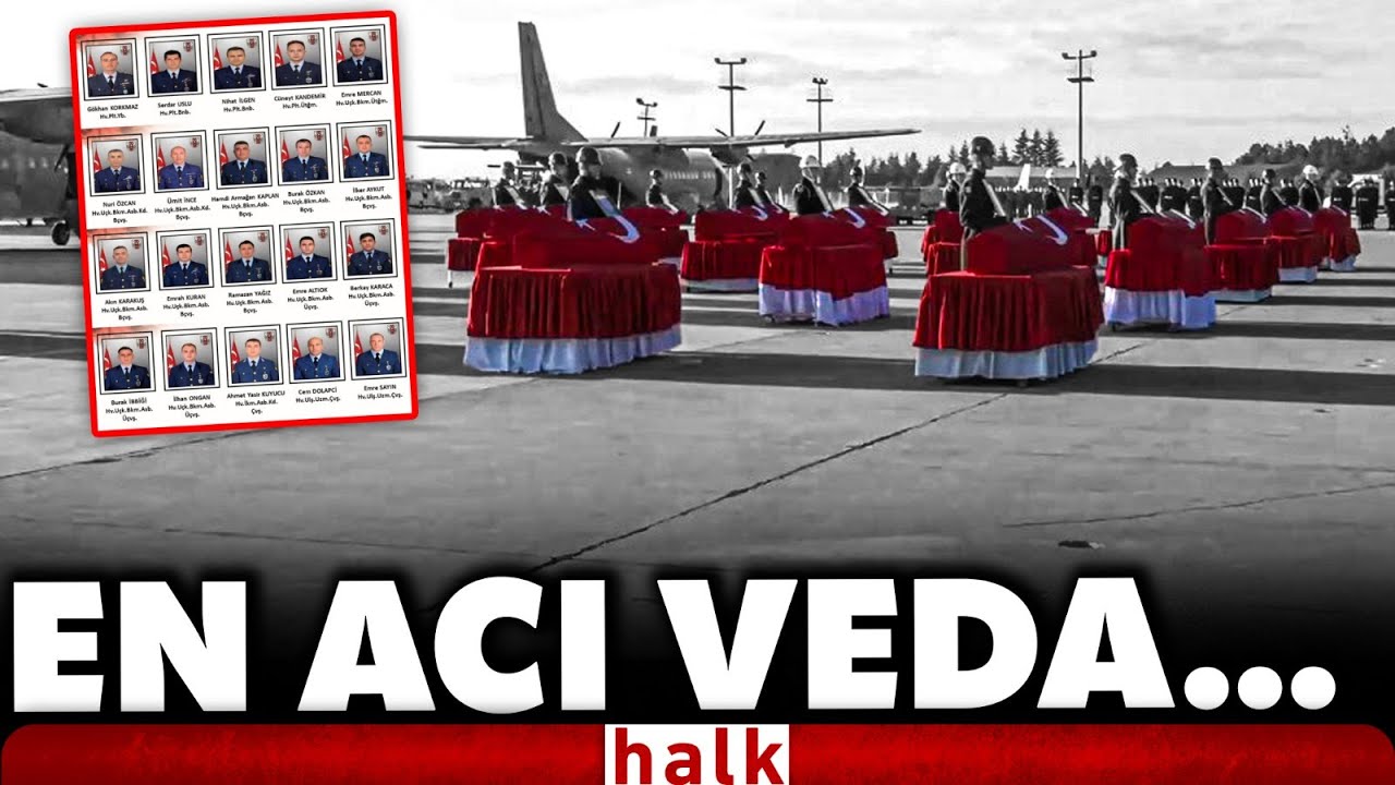 Türkiye’yi yasa boğan veda! 20 şehidimiz son yolculuğuna böyle uğurlandı!