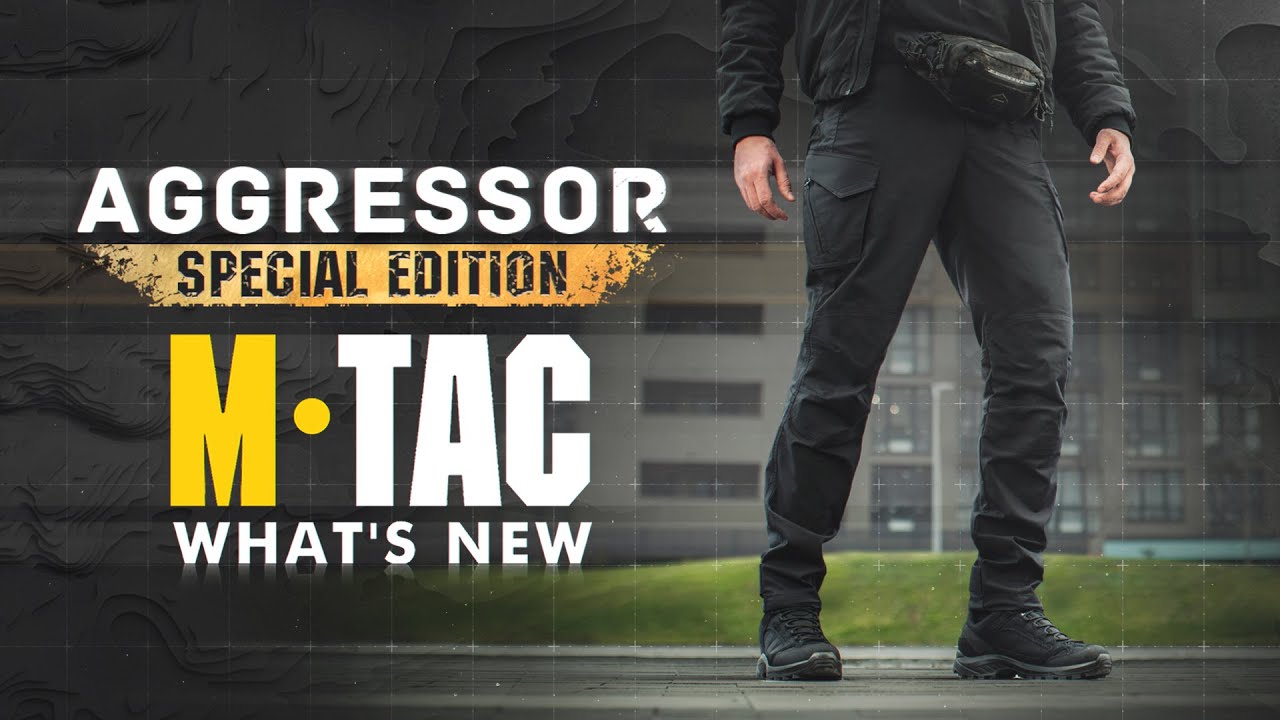 🔥 M-TAC ШТАНИ AGGRESSOR SPECIAL EDITION BLACK 🔥