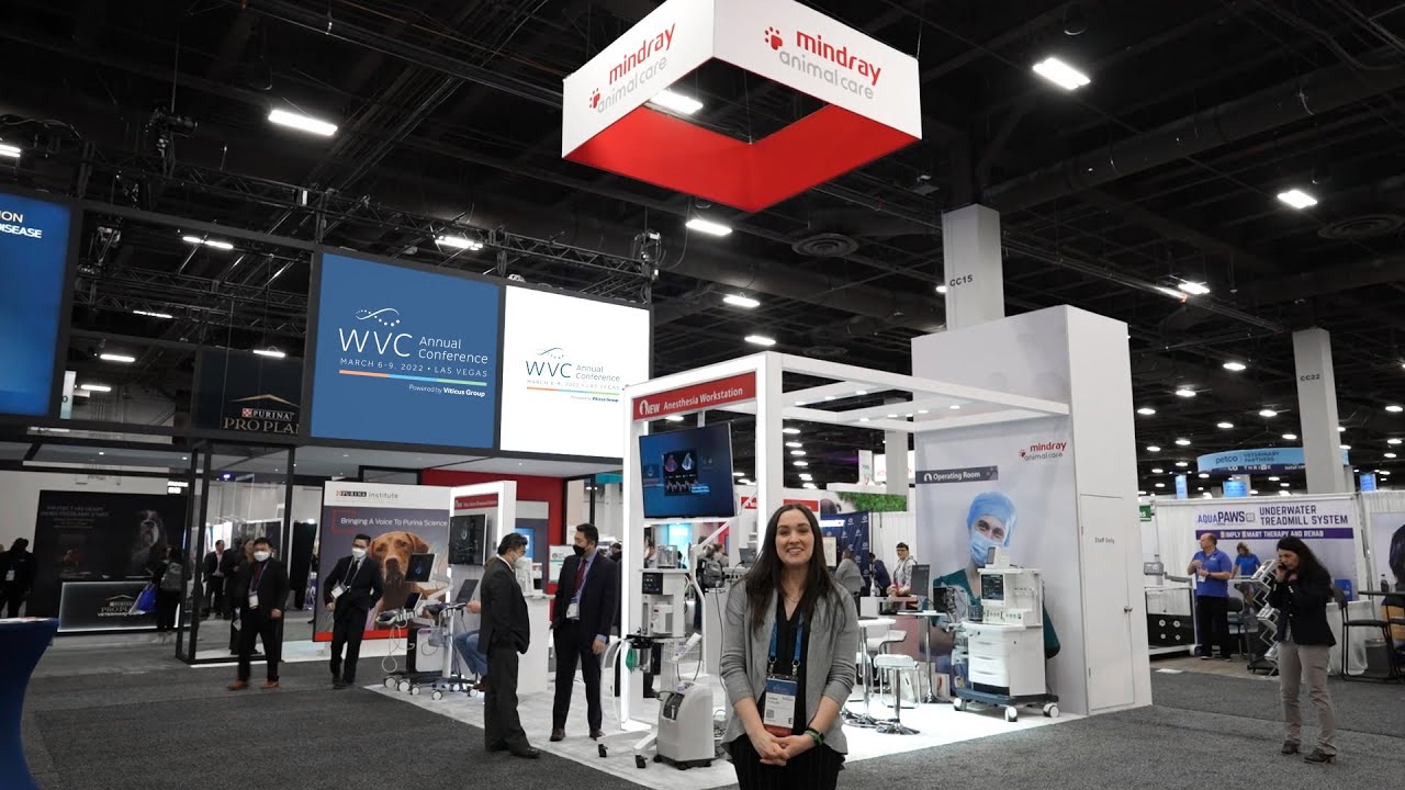 E-tour of Mindray Animal Medical's great presence at #WVC2022