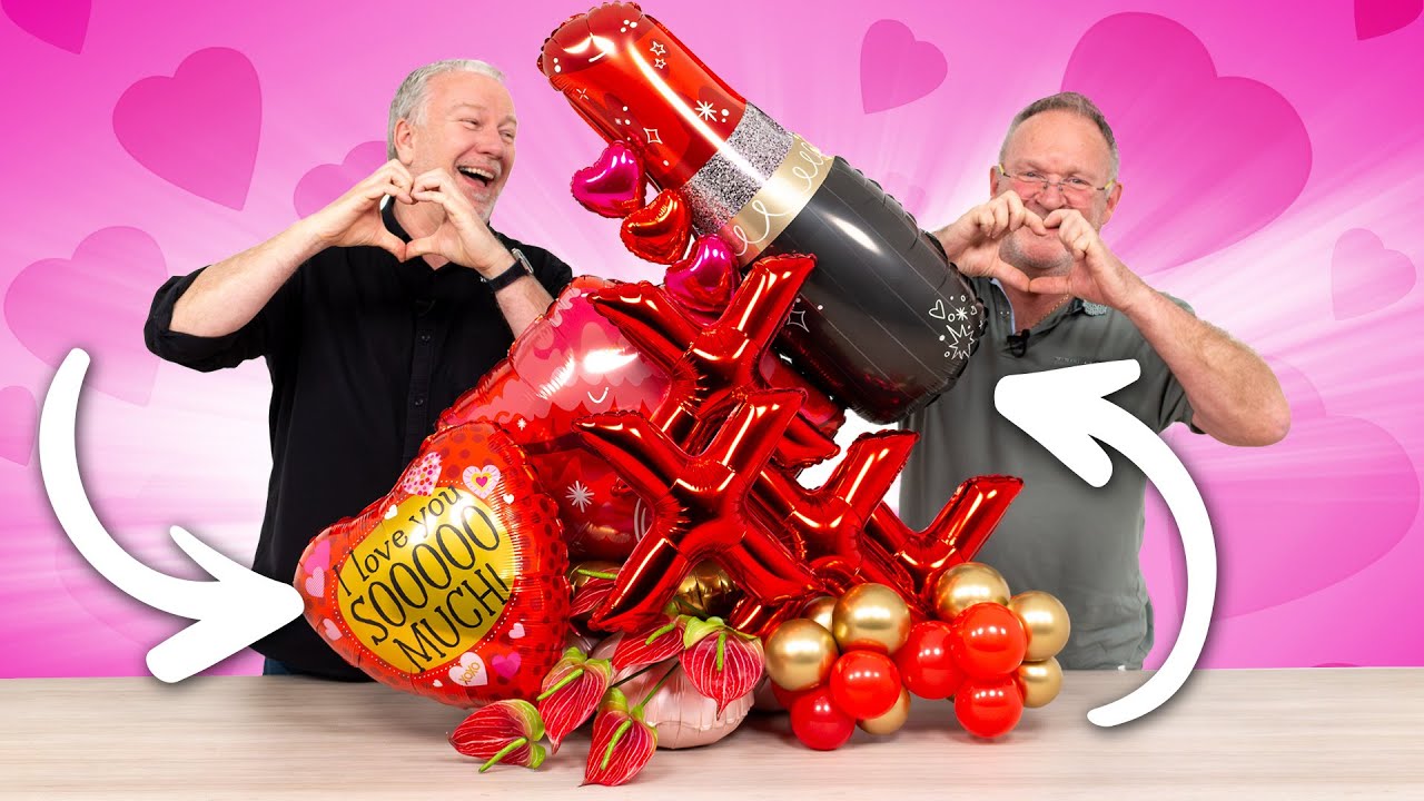 A LUXURY Look for Foil Balloon Stacks! | Valentine's Decor with Chris Horne - BMTV 522