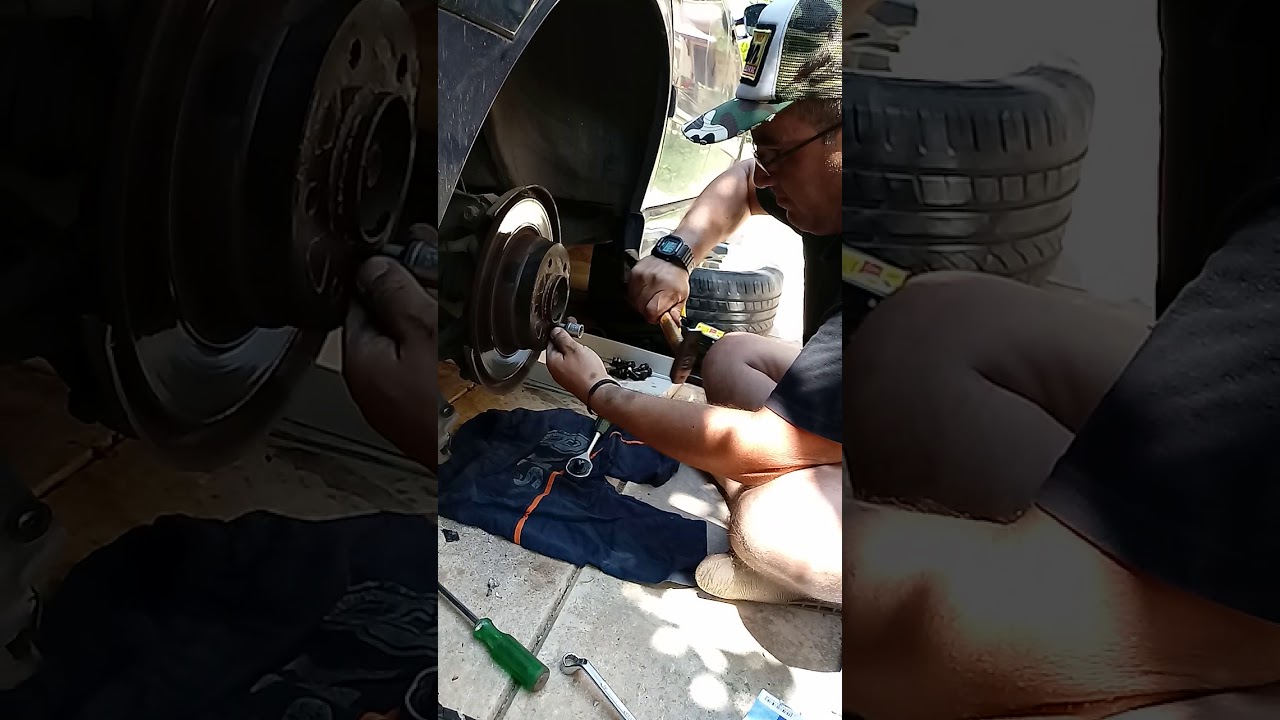 Αλλαγή ρουλεμάν πίσω τροχού bmw e36 part 1