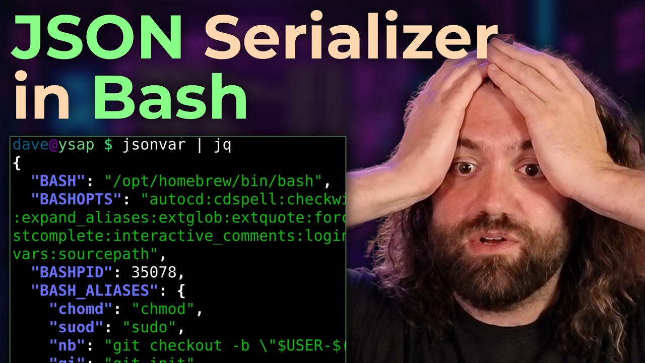 I Wrote a JSON Serializer in Pure Bash
