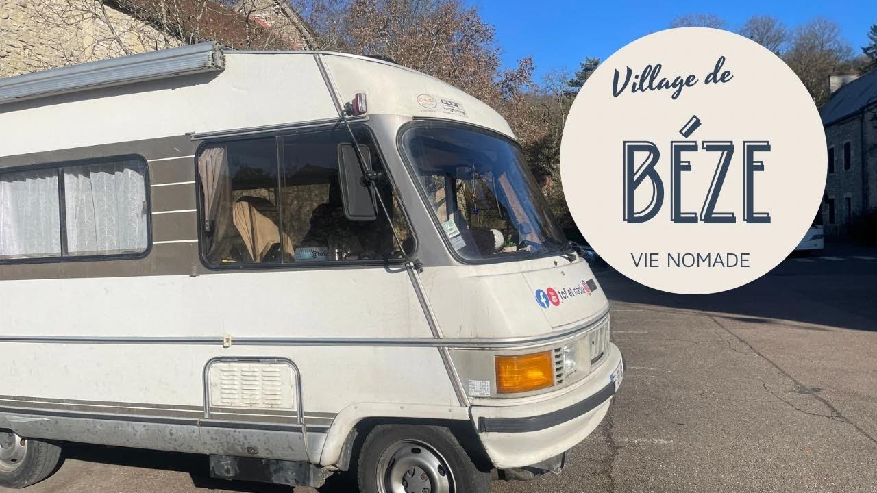Découverte du charmant village de Béze en camping-car