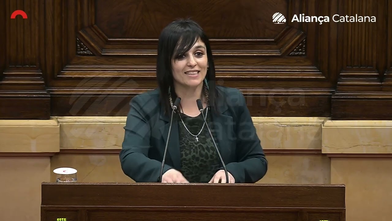 S&iacute;lvia Orriols relata l'espectacle sobre el projecte de llei de pressupostos per al 2026
