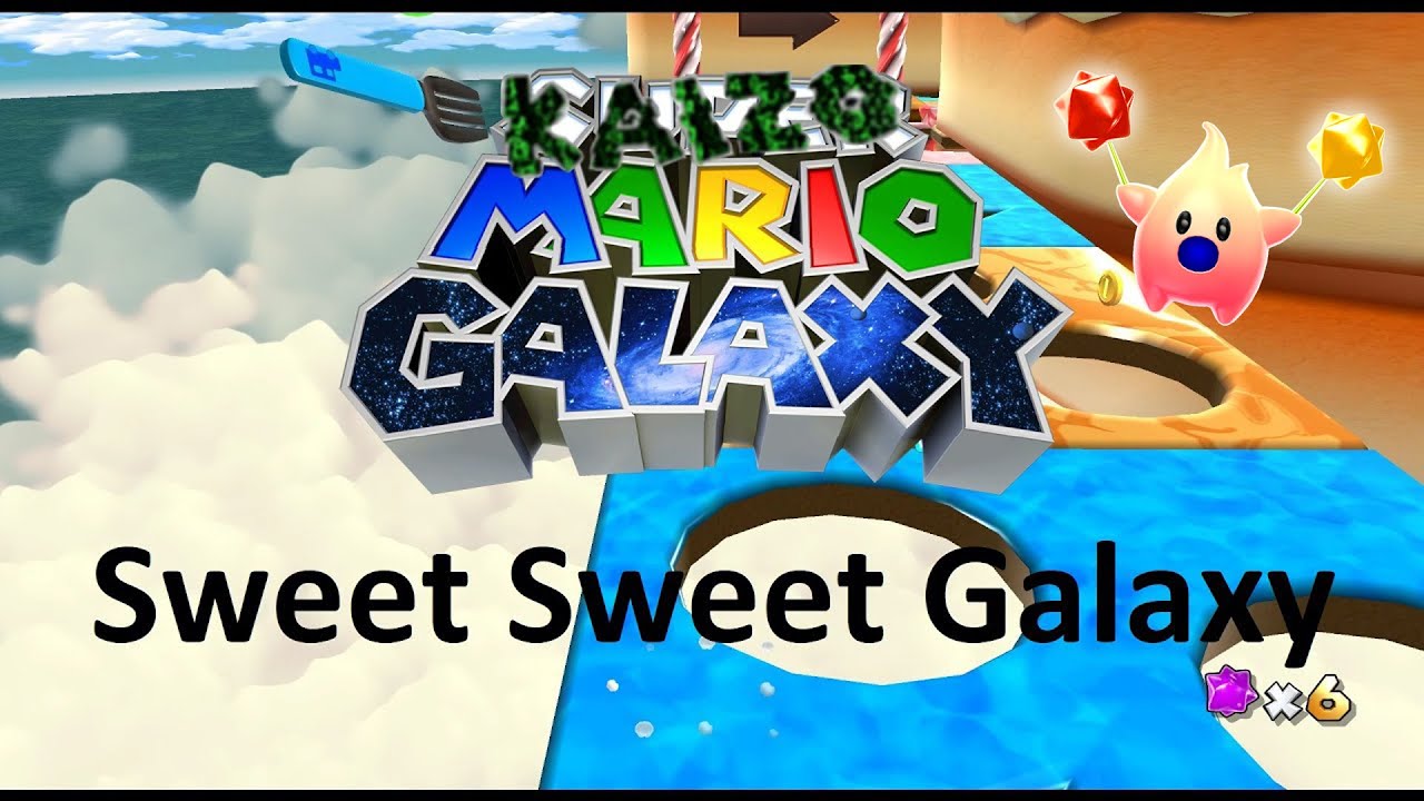 Kaizo Mario Galaxy | Sweet Sweet Galaxy – Rocky Road | 100% Walkthrough
