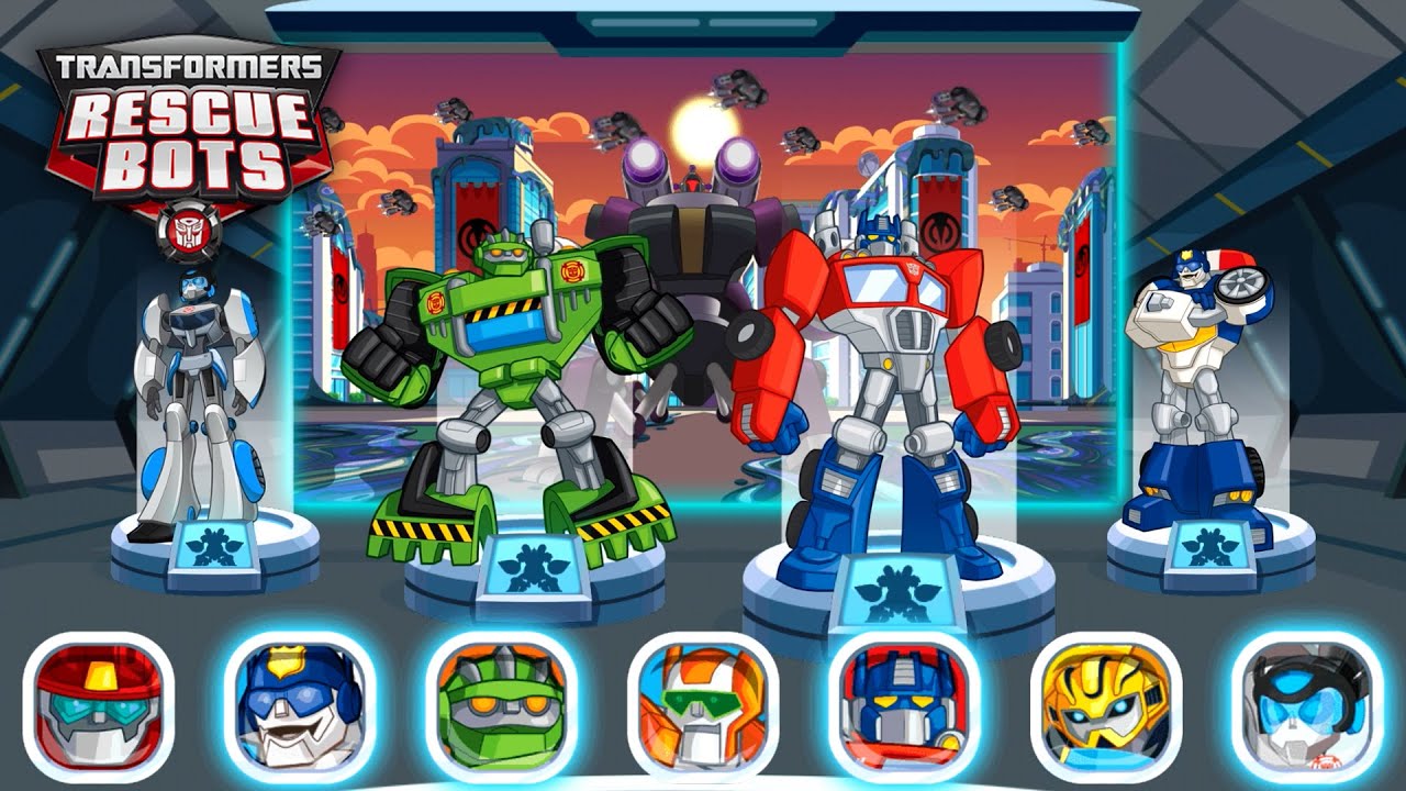 Transformers Rescue Bots: Disaster Dash — все герои разблокированы #25