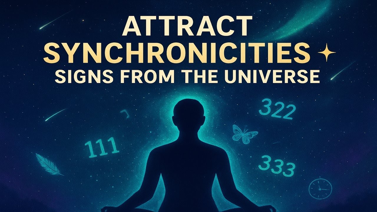 Attract Synchronicities ✨ Subliminal Affirmations to Receive Signs & Guidance from the Universe